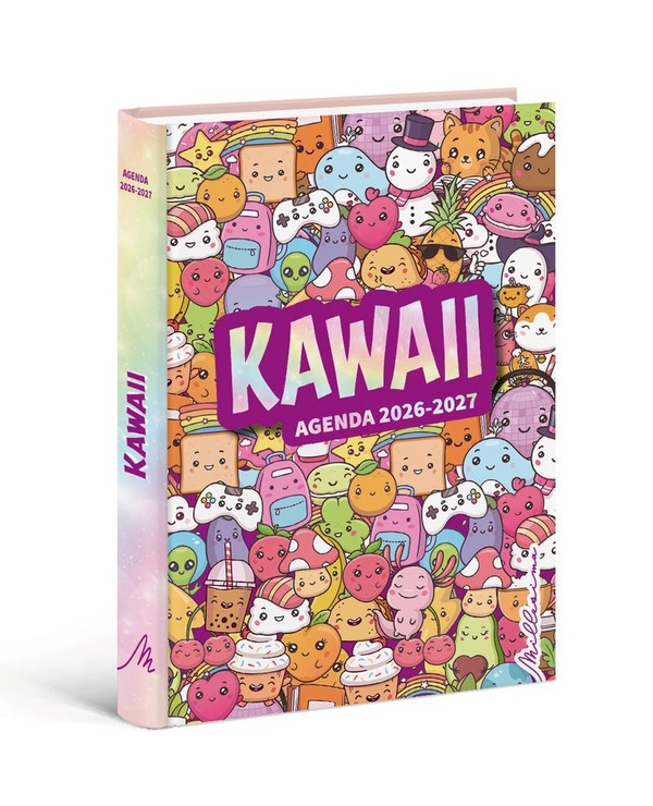 AGENDA SCOLAIRE 2026-2027 KAWAII