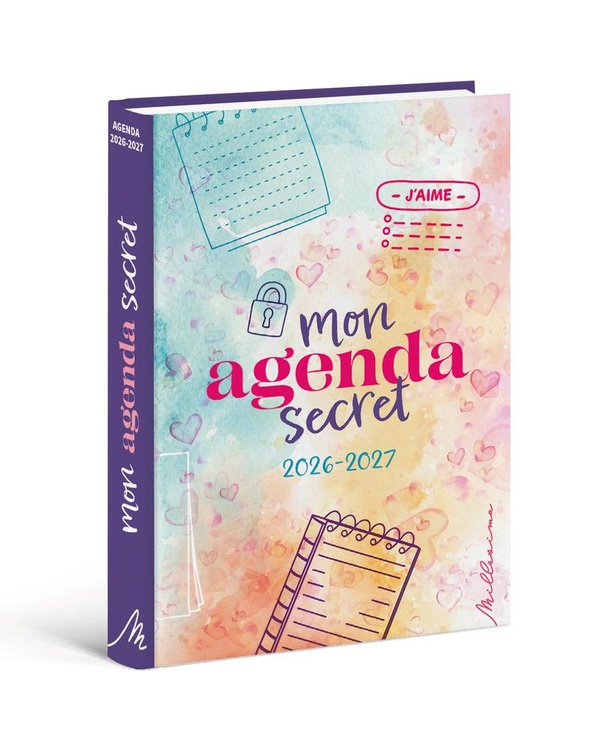 AGENDA SCOLAIRE 2026-2027 MON AGENDA SECRET