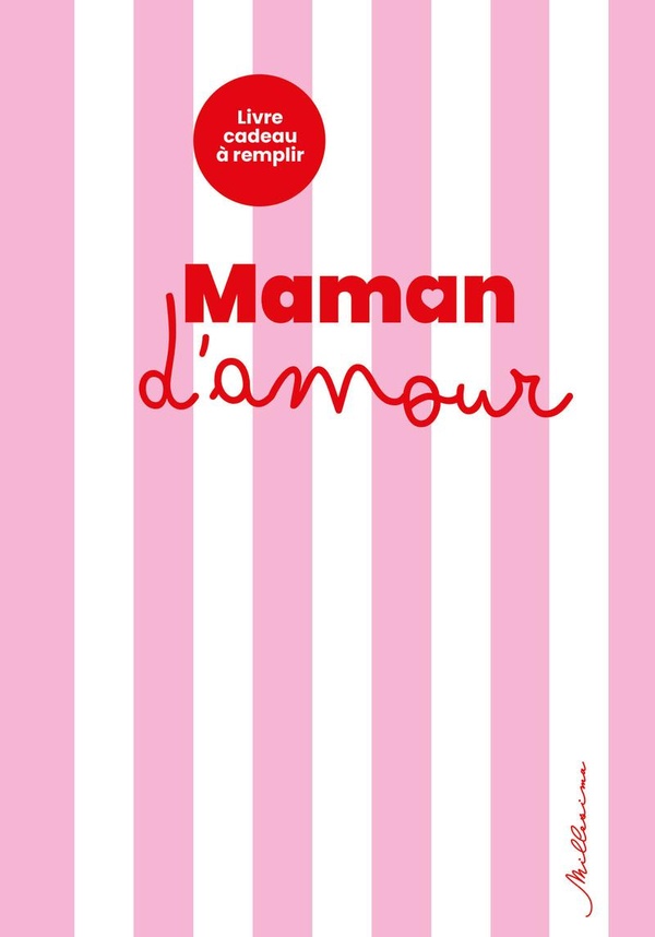 LIVRE A REMPLIR POUR MA MAMAN D'AMOUR