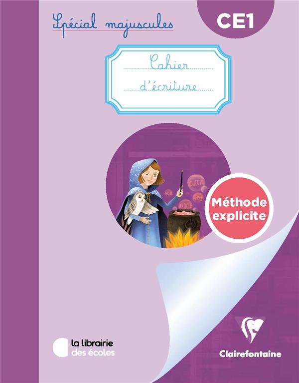 MON CAHIER D ECRITURE SPECIAL MAJUSCULES CE1 (2024) - CAHIER