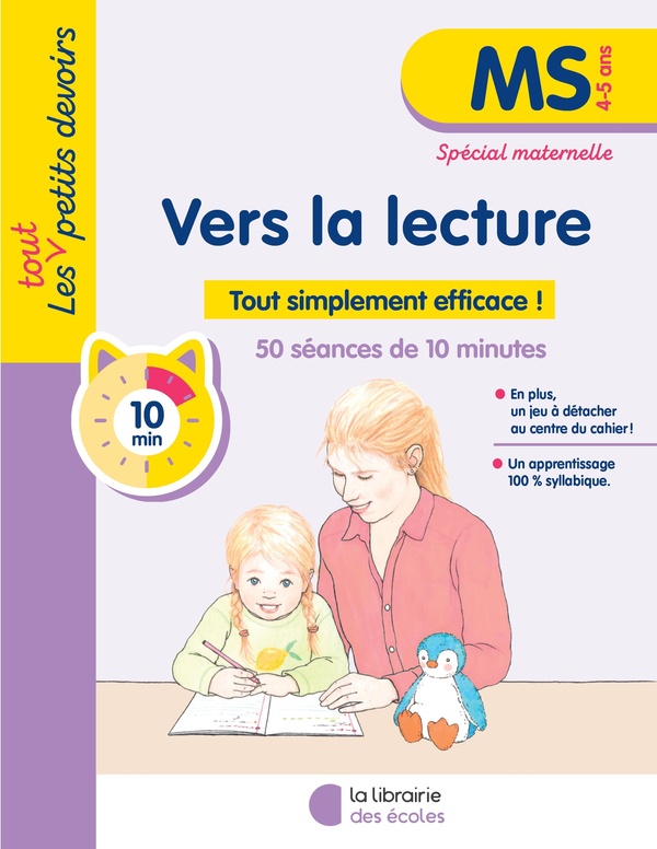 LES PETITS DEVOIRS - VERS LA LECTURE MS