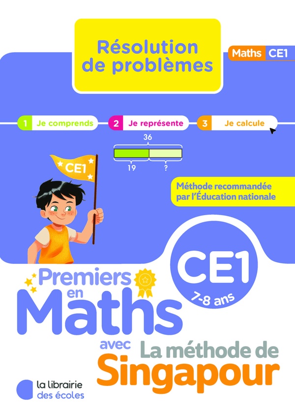 PREMIERS EN MATHS - METHODE DE SINGAPOUR - RESOLUTION DE PROBLEMES CE1 (2026)