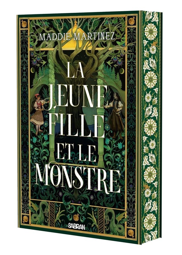 LA JEUNE FILLE ET LE MONSTRE (BROCHE)