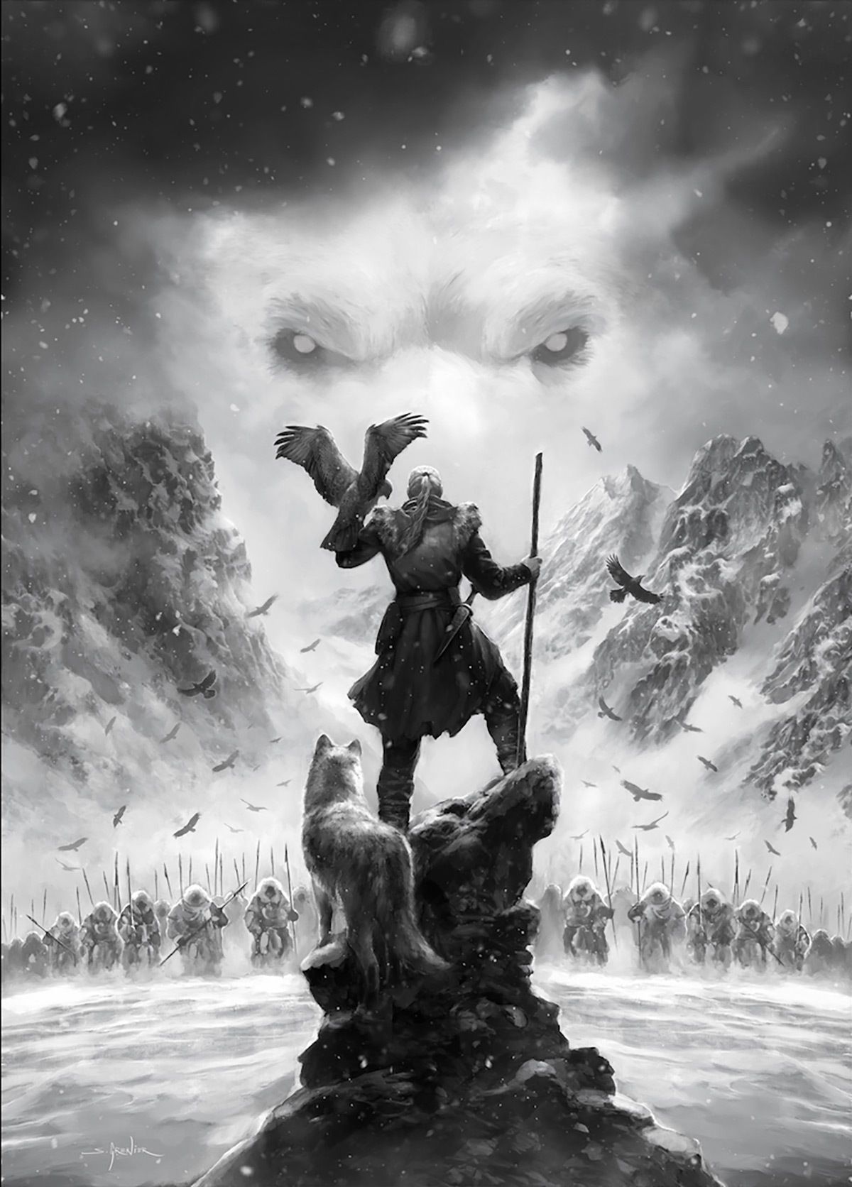 GREENLANDER - TOME 1 - EDITION COLLECTOR N&B - L'AIME-DES-OURS