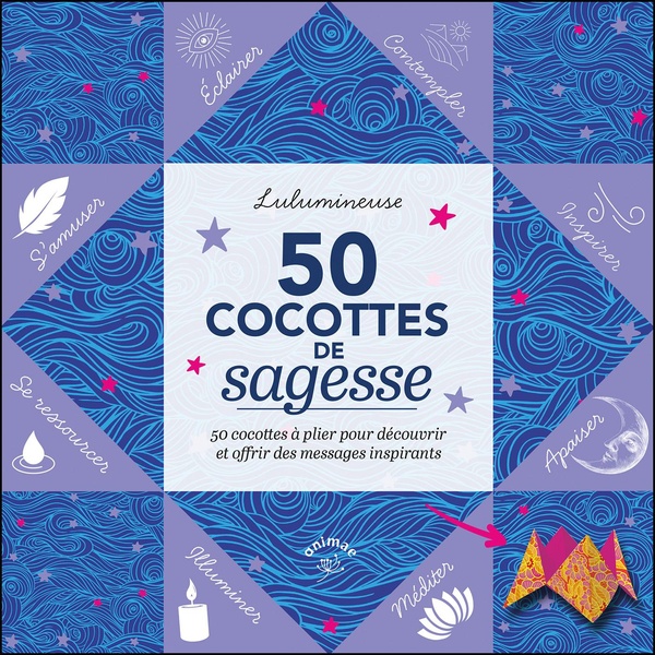 50 COCOTTES DE SAGESSE - 50 COCOTTES A PLIER POUR DECOUVRIR ET OFFRIR DES MESSAGES INSPIRANTS