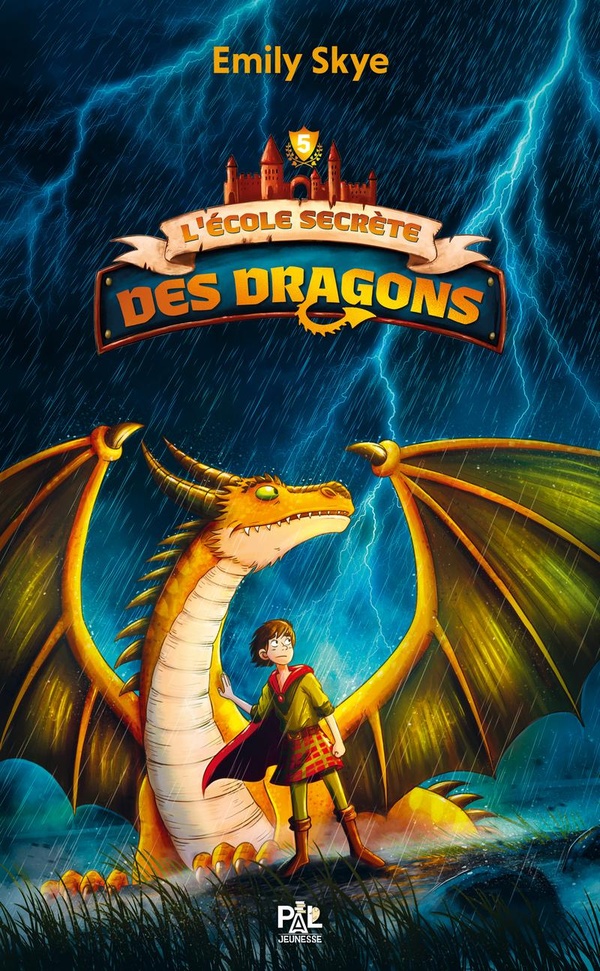 L'ECOLE SECRETE DES DRAGONS - TOME 05 LE TRIBUNAL DES SEPT FLAMMES - VOL05