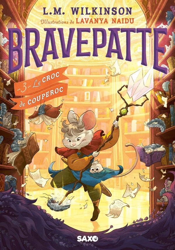 BRAVEPATTE (BROCHE) - TOME 03 LE CROC DE COUPEROC - VOL03