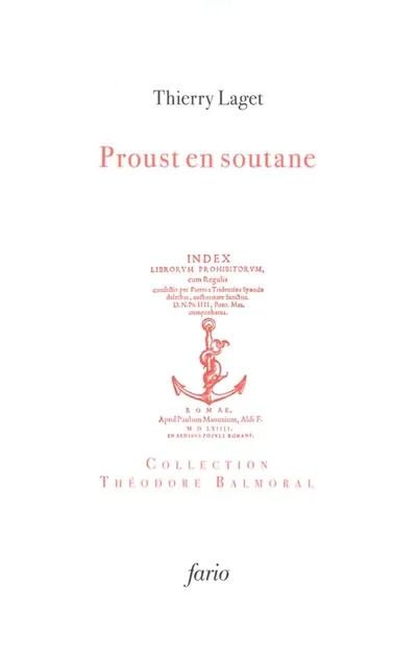 PROUST EN SOUTANE - AUX MANES DE L'ABBE VIGNOT