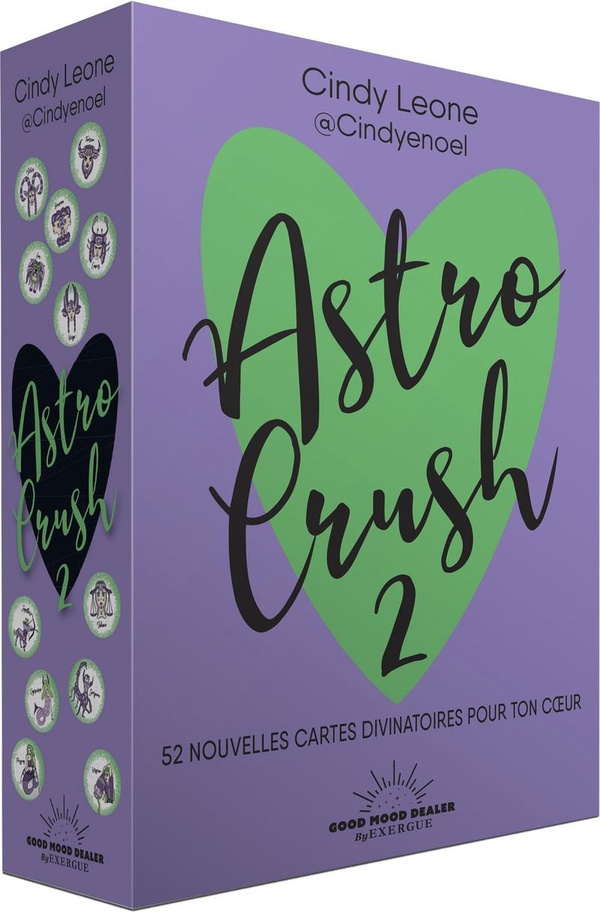 ASTRO CRUSH 2 - 50 NOUVELLES CARTES DIVINATOIRES POUR TON COEUR