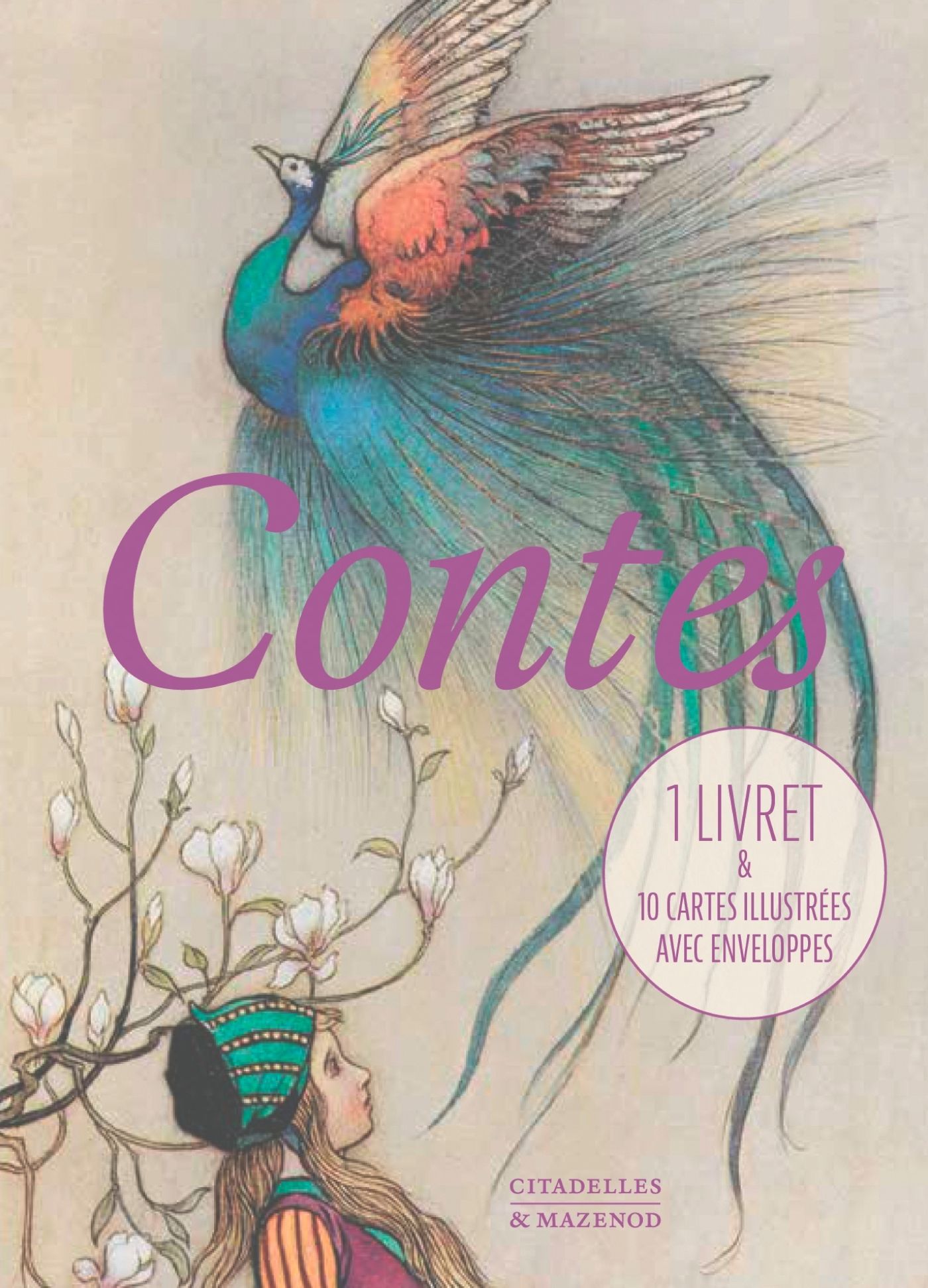 CARTES (1 ETUI DE 10 CARTES) CONTES