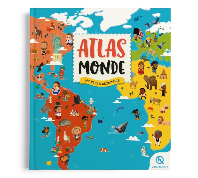 MON 1ER ATLAS MONDE - 197 PAYS A DECOUVRIR