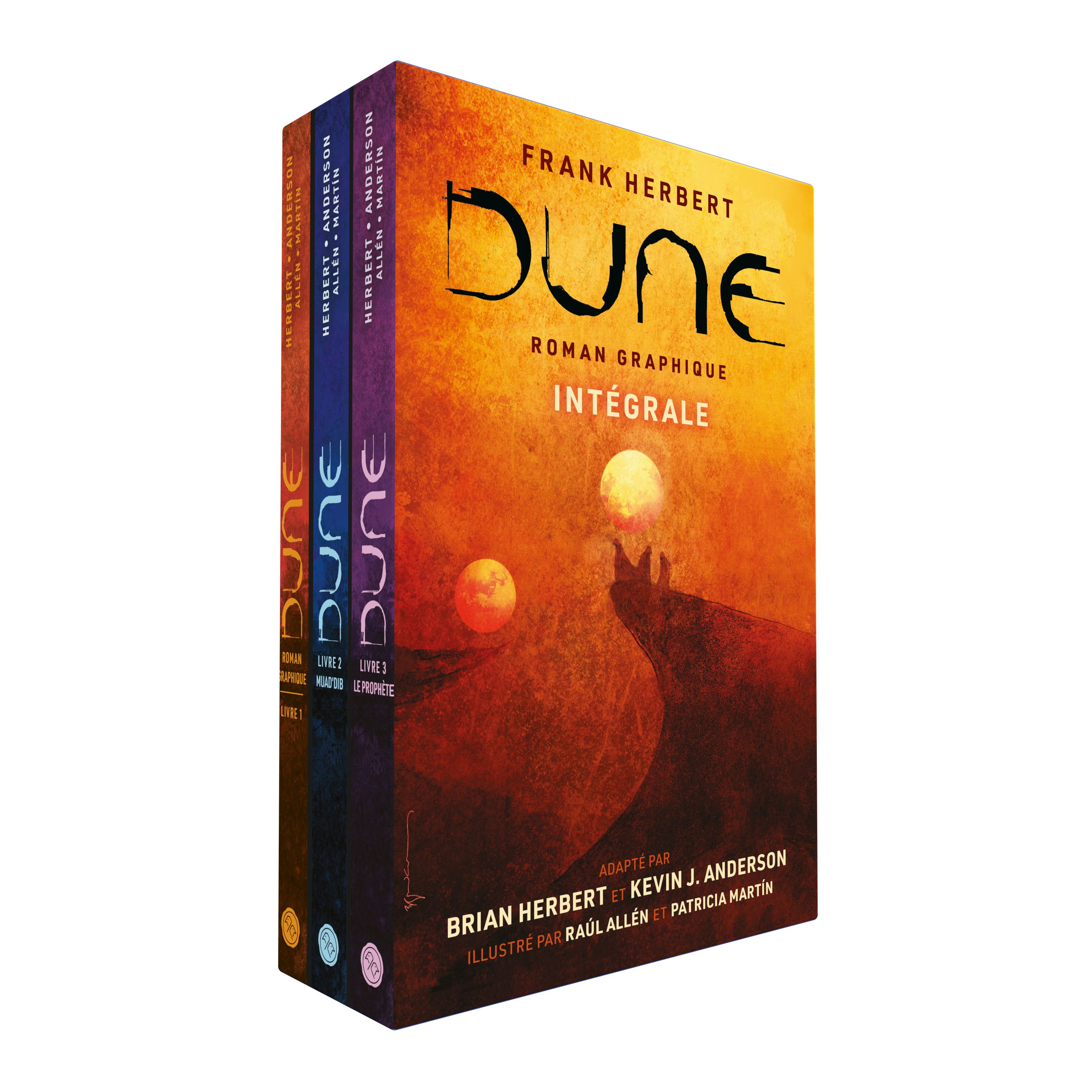 DUNE, LE ROMAN GRAPHIQUE, LE COFFRET