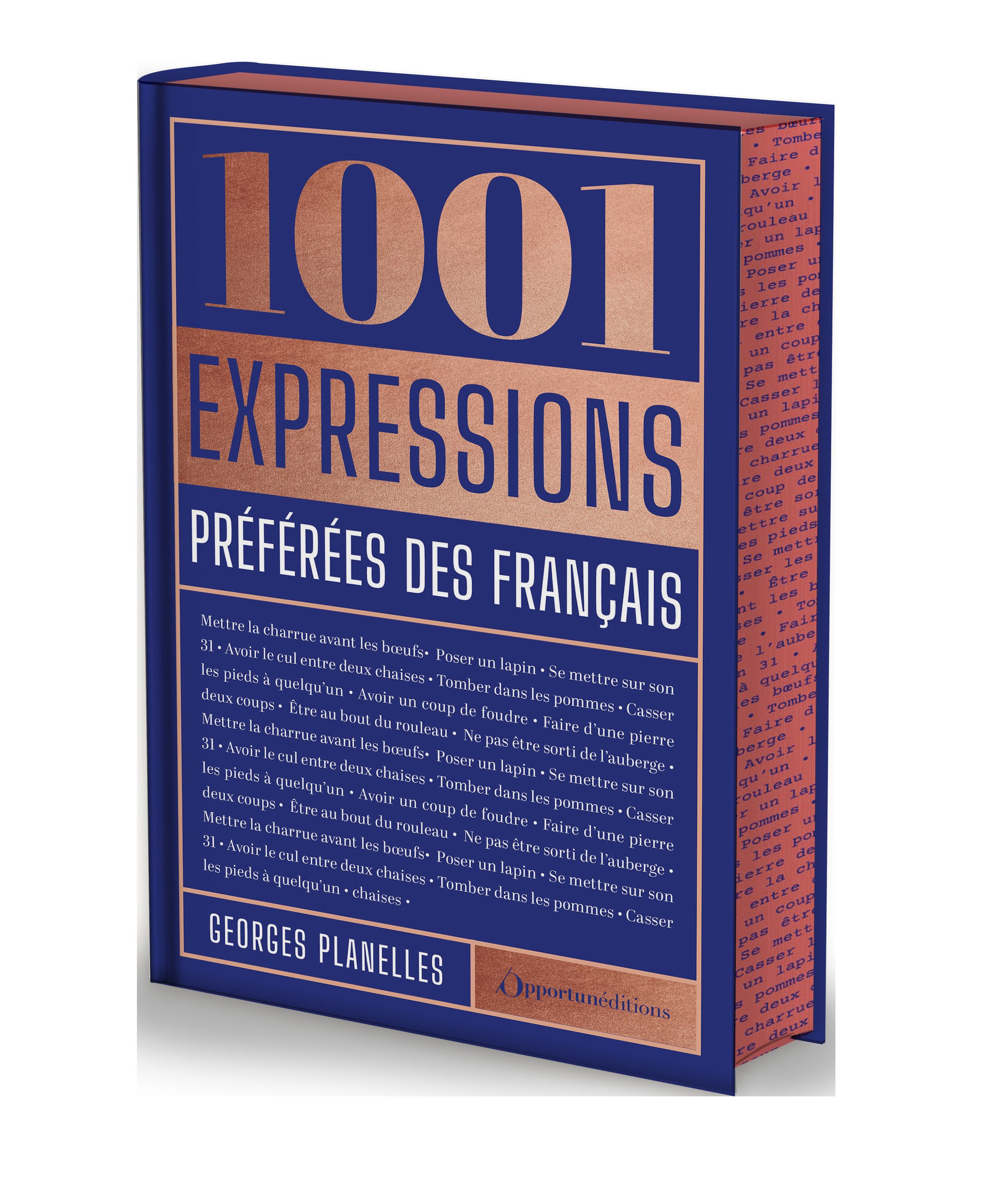 EDITION PRESTIGE : 1001 EXPRESSIONS PREFEREES DES FRANCAIS
