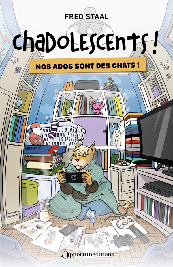 CHADOLESCENTS : NOS ADOS SONT DES CHATS !