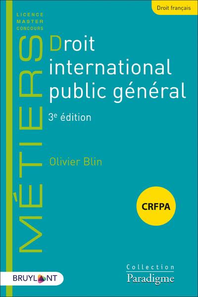 DROIT INTERNATIONAL PUBLIC GENERAL