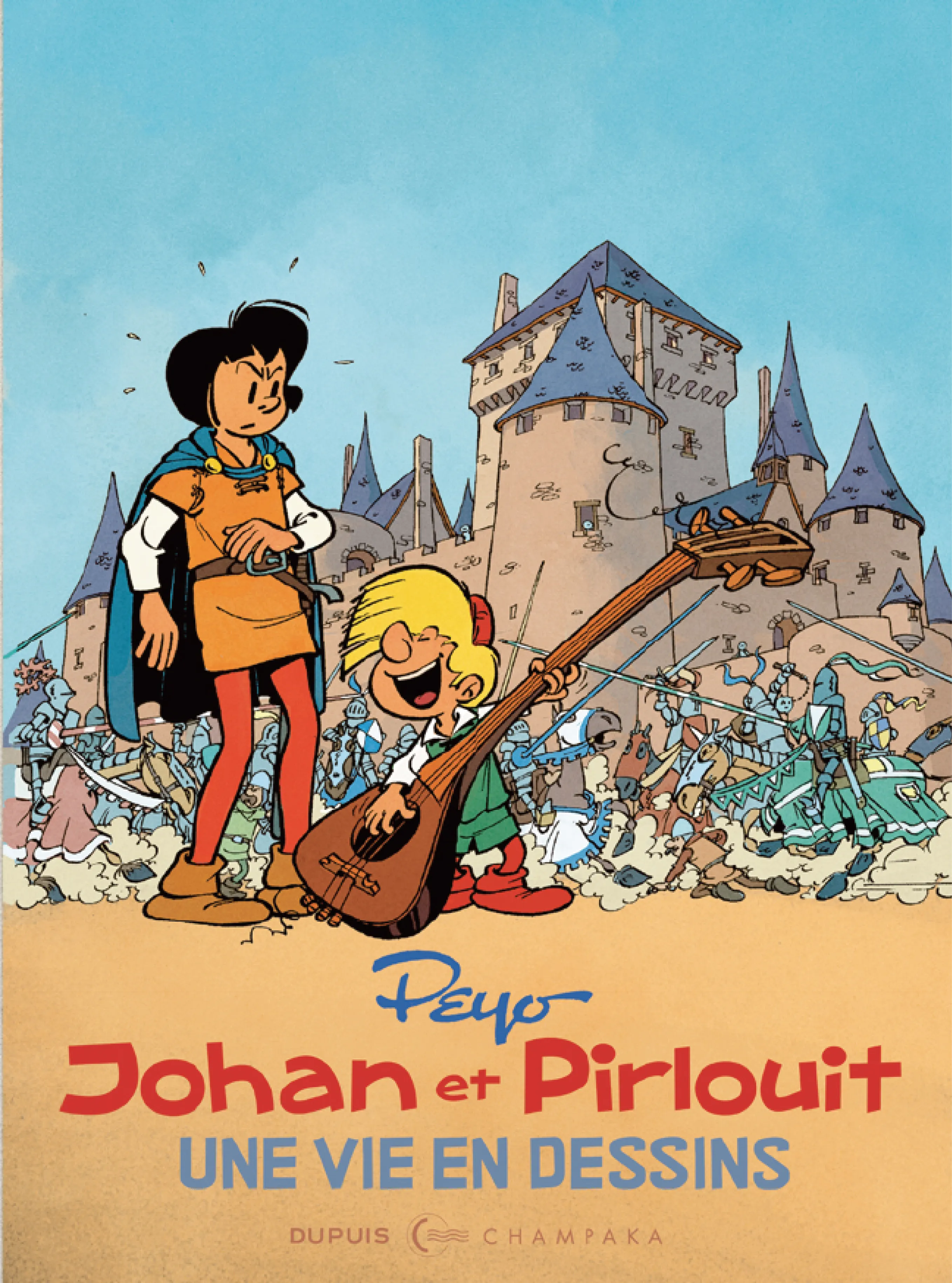 UNE VIE EN DESSINS - T11 - UNE VIE EN DESSINS - PEYO JOHAN ET PIRLOUIT