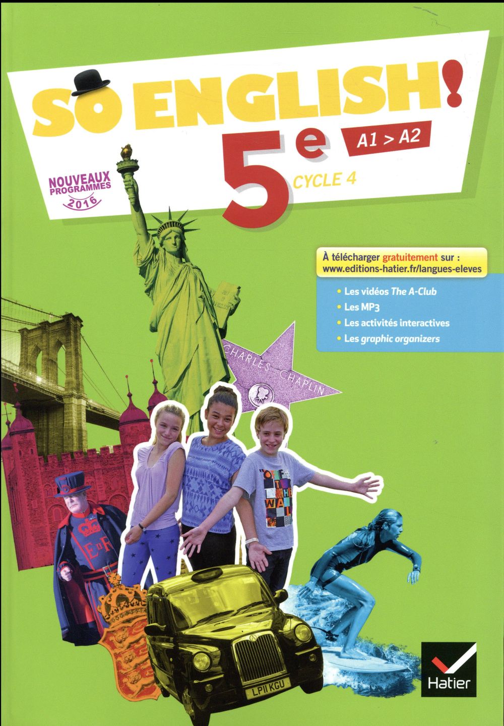 SO ENGLISH! - ANGLAIS 5E ED. 2017 - LIVRE ELEVE