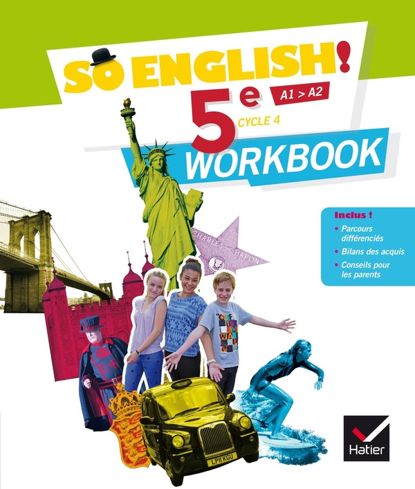 SO ENGLISH! - ANGLAIS 5E ED. 2017 - WORKBOOK