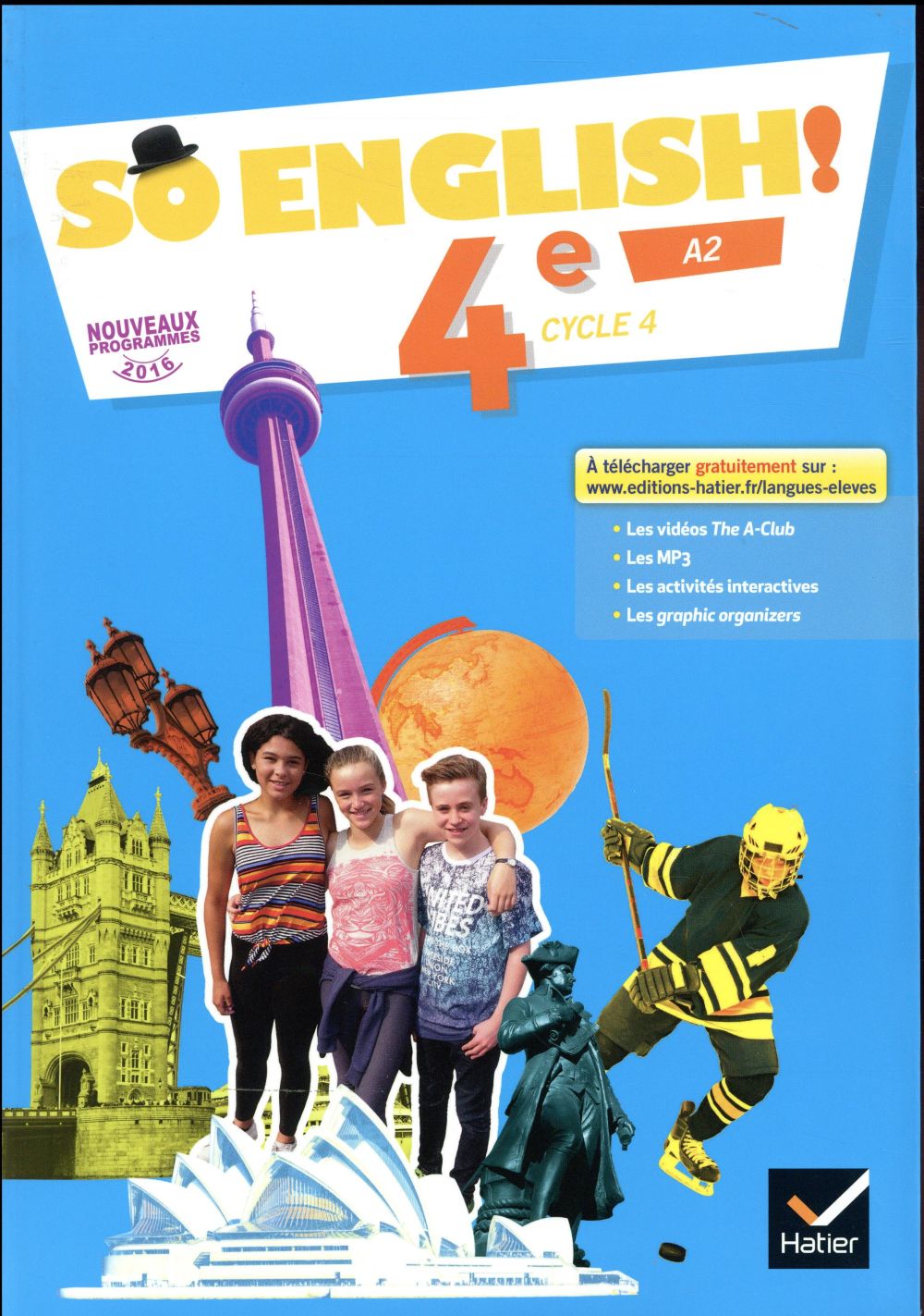 SO ENGLISH! - ANGLAIS 4E ED. 2017 - LIVRE ELEVE