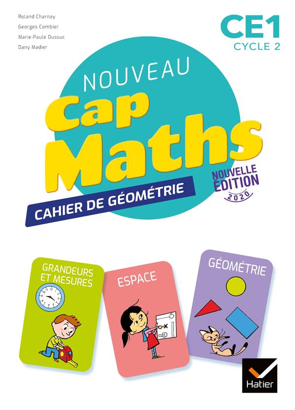 CAP MATHS CE1 ED. 2020 - CAHIER DE GEOMETRIE-MESURE