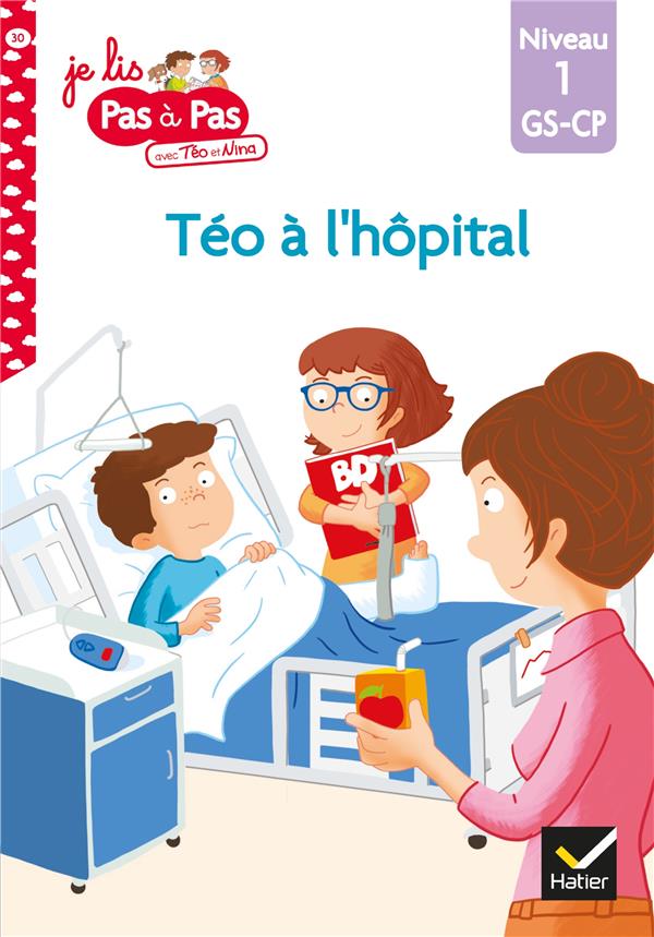 TEO ET NINA GS-CP NIVEAU 1 - TEO A L'HOPITAL