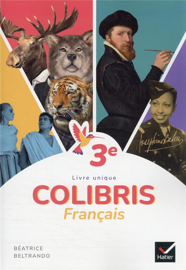 COLIBRIS FRANCAIS 3E - ED. 2022 - LIVRE ELEVE
