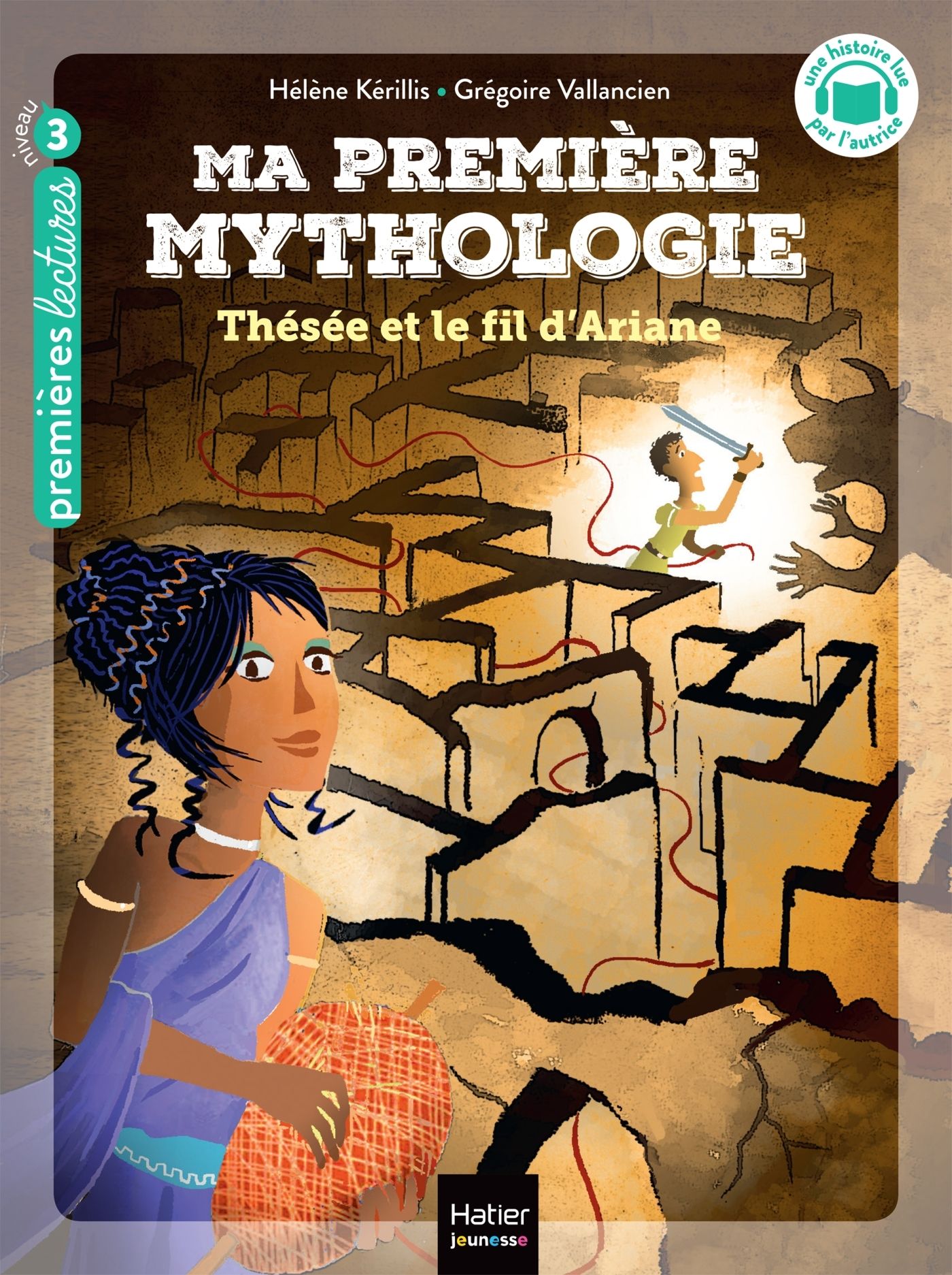 MA PREMIERE MYTHOLOGIE - T09 - MA PREMIERE MYTHOLOGIE - THESEE ET LE FIL D'ARIANE CP/CE1 6/7 ANS