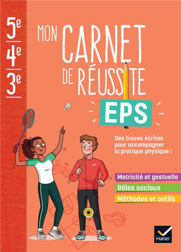 MON CARNET DE REUSSITE EPS 5E 4E 3E - ED. 2023 - CAHIER ELEVE