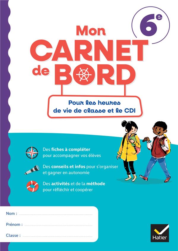 CARNET DE BORD 6E - ED. 2023 - CARNET DE L'ELEVE
