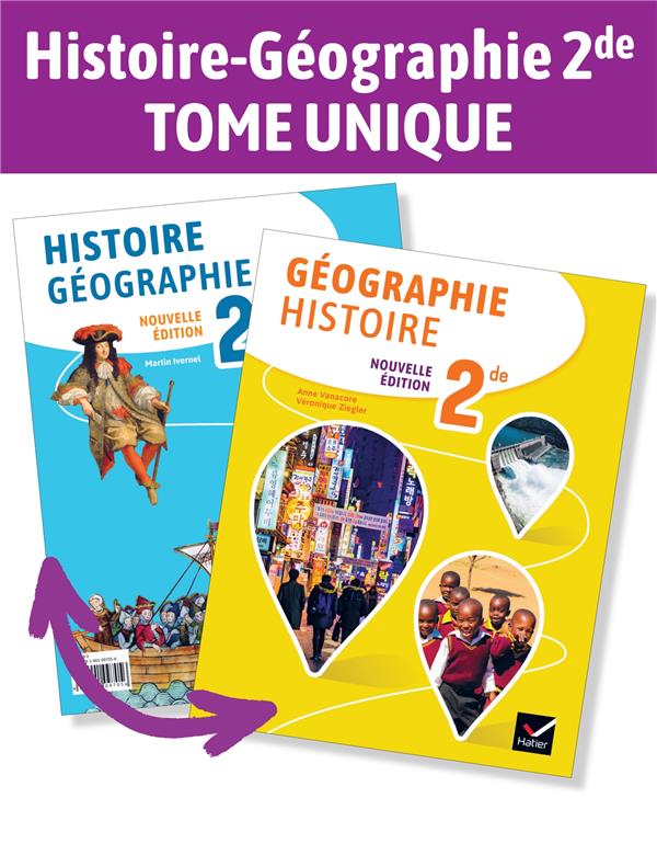 HISTOIRE GEOGRAPHIE 2DE - ED. 2023 - LIVRE DE L'ELEVE