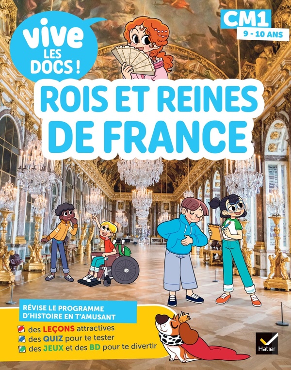VIVE LES DOCS - ROIS ET REINES DE FRANCE - CM1