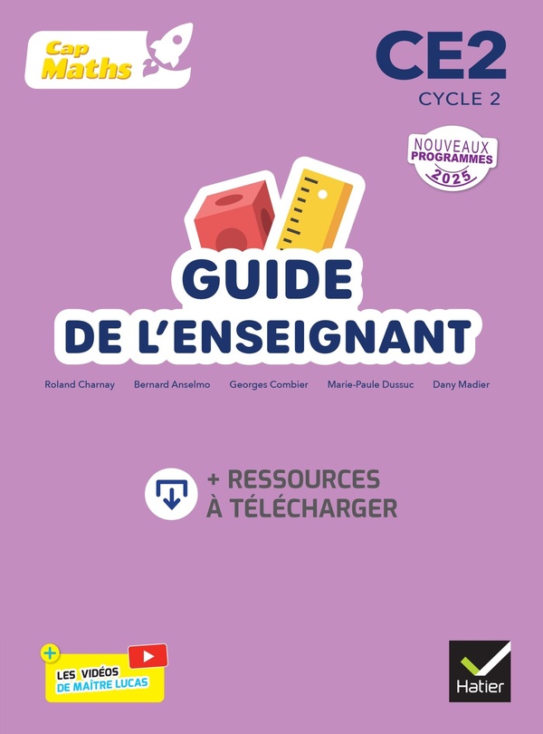 CAP MATHS CE2 - ED. 2026 - GUIDE DE L'ENSEIGNANT