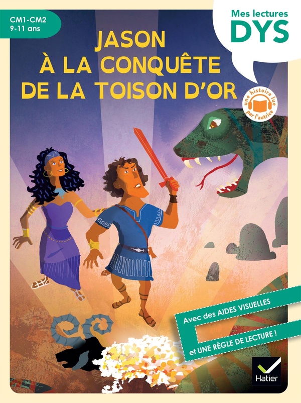 JASON A LA CONQUETE DE LA TOISON D'OR - LECTURE ADAPTEE - CM1-CM2