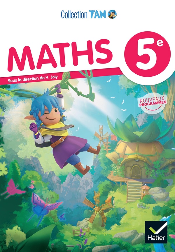 TAM MATHS 5E - ED. 2026 - LIVRE ELEVE