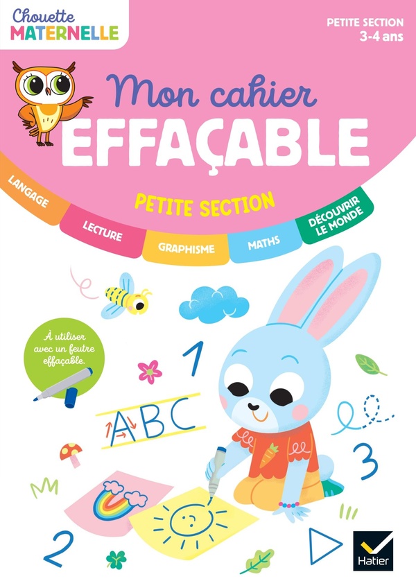 MON CAHIER EFFACABLE - PETITE SECTION