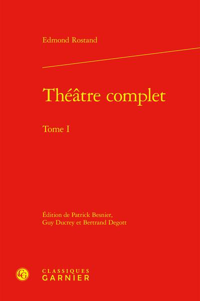 THEATRE COMPLET - TOME I