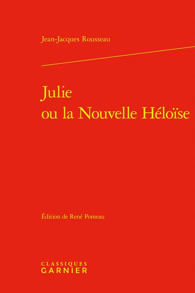 JULIE OU LA NOUVELLE HELOISE