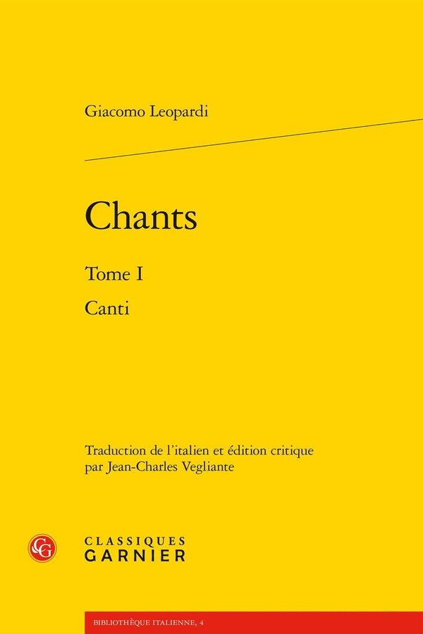 CHANTS - TOME I - CANTI