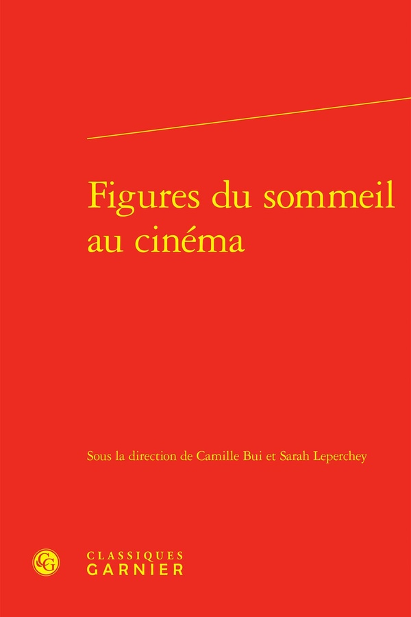 FIGURES DU SOMMEIL AU CINEMA