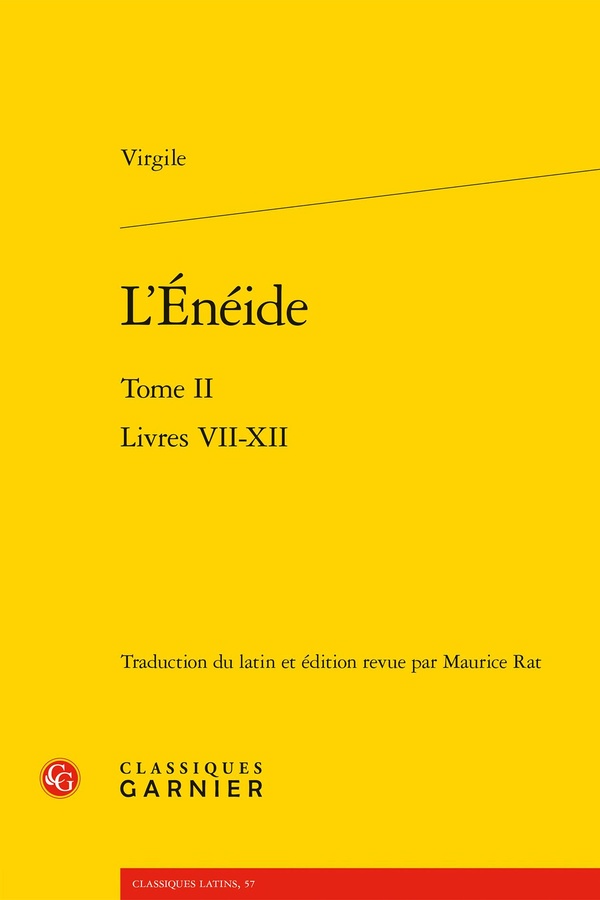 L'ENEIDE. TOME II - LIVRES VII-XII