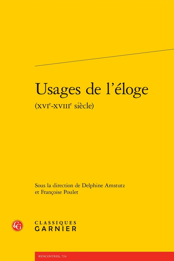USAGES DE L'ELOGE