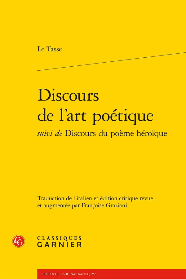 DISCOURS DE L'ART POETIQUE