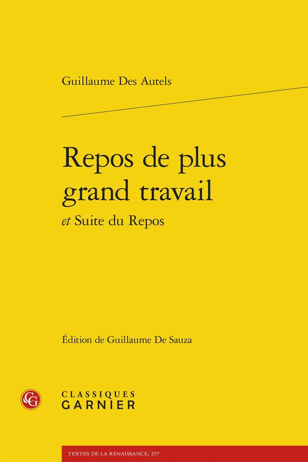 REPOS DE PLUS GRAND TRAVAIL
