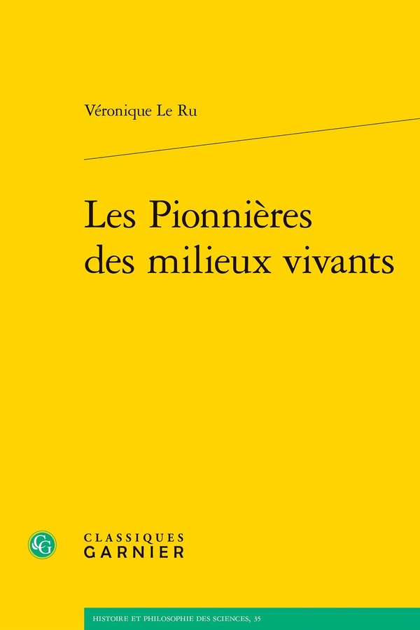 LES PIONNIERES DES MILIEUX VIVANTS