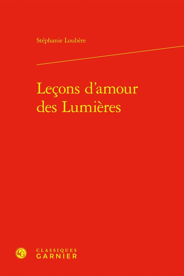 LECONS D'AMOUR DES LUMIERES