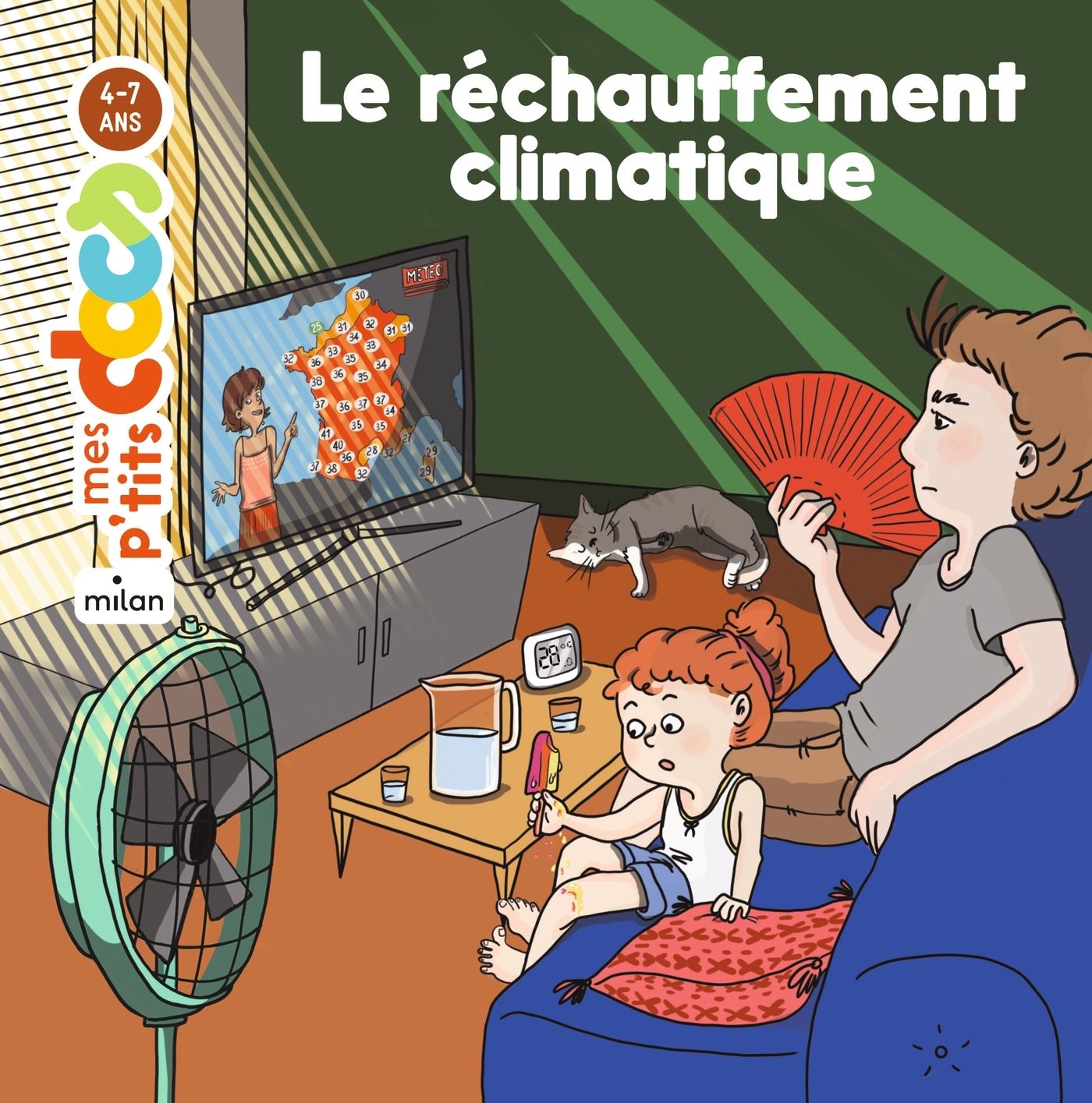 couverture du livre LE RECHAUFFEMENT CLIMATIQUE