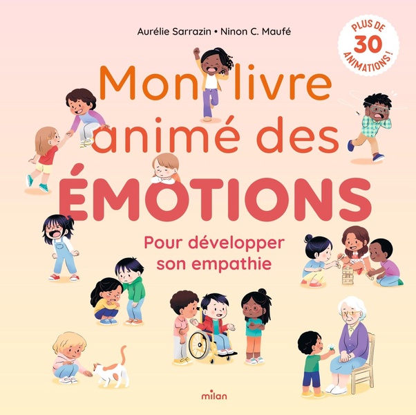MON LIVRE ANIME DES EMOTIONS - POUR DEVELOPPER SON EMPATHIE