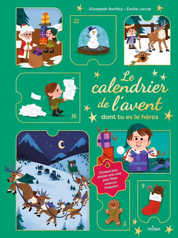 LE CALENDRIER DE L'AVENT DONT TU ES LE HEROS