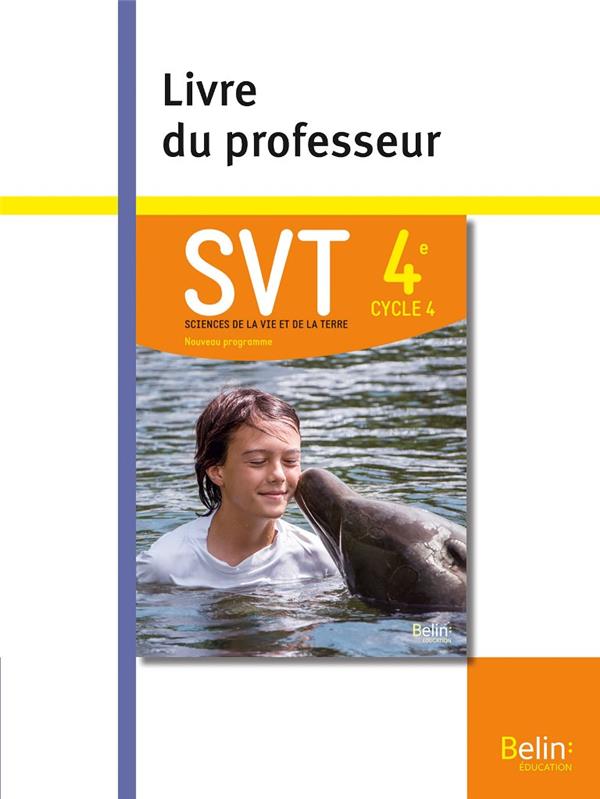 SVT 4E LIVRE DU PROFESSEUR