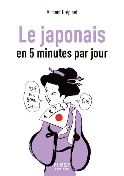 PETIT LIVRE DE - LE JAPONAIS EN 5 MINUTES PAR JOUR